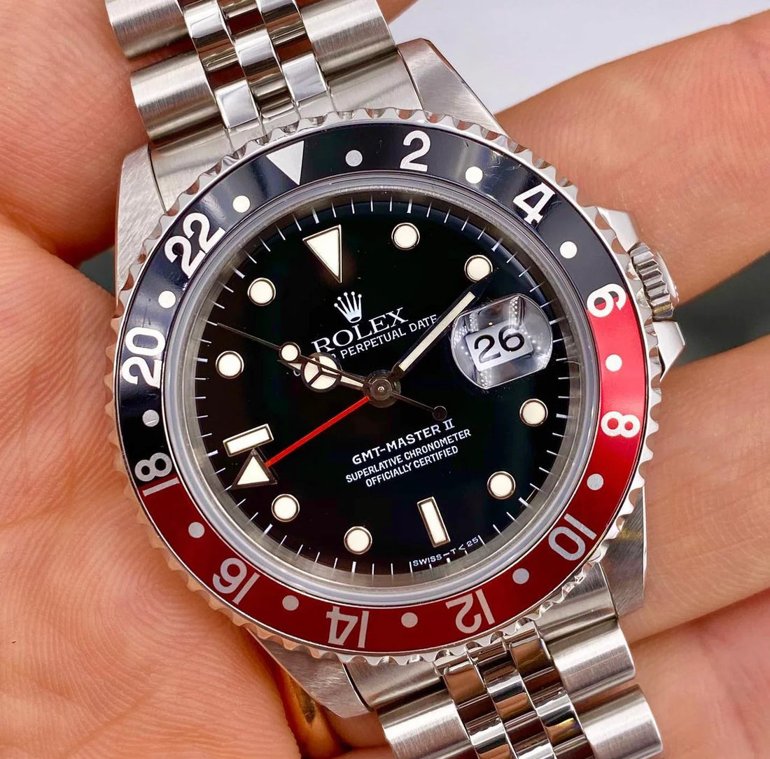 ROLEX GMT MASTER II COKE JUBILEE 