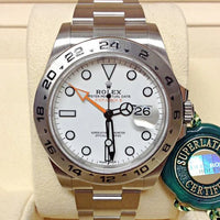 EXPLORER II GRANDE 42 MM BLANCO